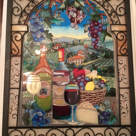 AMIA Other - AMIA Stained Glass Vineyard Panel